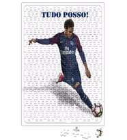 Neymar Jr Tudo posso Puzzle 240 Parça Yapboz