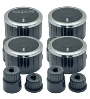 Bosch Düğme 4 lü Takımı Ankastre Set Üstü Ocak Düğmesi