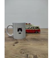 Kedi Serisi - Papyonlu Kedi Kupası