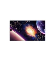 DBSanatevi Meteor Yağmuru Tablo 40 X 60 Cm
