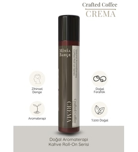CREMA – Crafted Coffee Blend  %100 Doğal Aromaterapi Roll-On, 10 ml