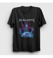 Presmono Unisex Siyah Cyber Army Megadeth T-Shirt 65451tt