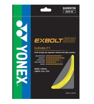 Yonex Exbolt 68 Badminton Kordajı 0.68 mm / 10 M - Sarı