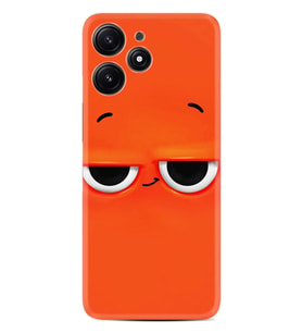 Xiaomi Poco M6 Pro 5G Kılıf Desenli Silikon Platinium Series Orange 1830