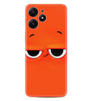 Xiaomi Poco M6 Pro 5G Kılıf Desenli Silikon Platinium Series Orange 1830
