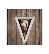 Sultan IV. Mehmed Beyaz Saçaklı Takdim Flama Bayrak Osmanlı Padişahları Serisi
