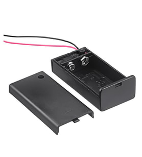9 Volt Pil Kutusu Kapaklı Açma/Kapama Anahtarlı IC-233D