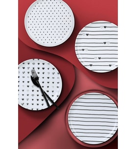 Kütahya Porselen Kütahya Porselen Pretty 4 Parça 19 Cm Tabak