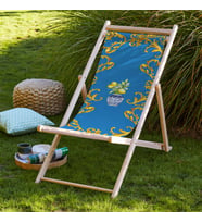 Adawall Blue Lemon Katlanabilir Şezlong