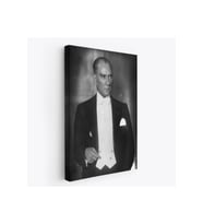 Atatürk Portre Tablosu Mustafa Kemal Atatürk Dekoratif Kanvas Tablo-FÖ-139