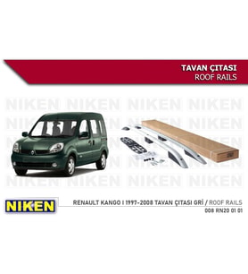 Renault Kango 1 Tavan Çıtası Kısa Gri 1997-2008 Arası Modeller Uy