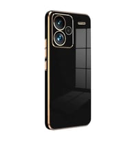 Xiaomi Redmi Note 13 Pro Plus Kılıf Volet Silikon - Siyah