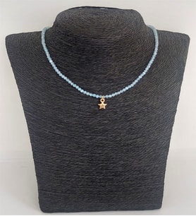 A kalite topaz kolye Q Collection Takı Tasarım