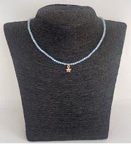 A kalite topaz kolye Q Collection Takı Tasarım