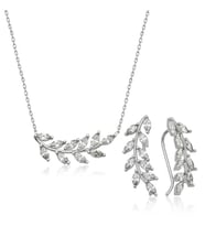 925 Ayar Gümüş Başak Set