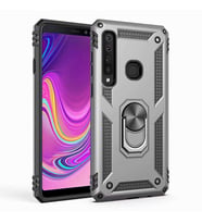 Samsung Galaxy A9 2018 Uyumlu Kılıf Zore Vega Kapak (Gri)
