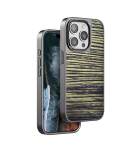 Venco Apple iPhone 14 Pro Max Wave Kapak - Koyu Kahve