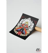 Fullmetal Alchemist Simya Poster, Çerçevesiz Yüksek Kalite Duvar Afişi - Anime