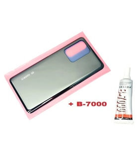 Tkgz Xiaomi Mi 11T Arka Pil Batarya Kapağı (CAM+B-7000) SİYAH