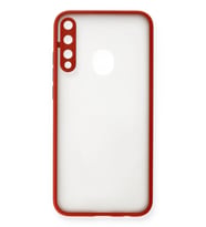 P40 Lite E Kılıf Montreal Silikon Kapak - Kırmızı