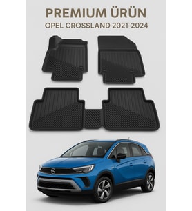 Opel Crossland 2021-2024 3D Havuzlu Oto Paspas Premium
