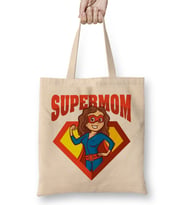 En Çok Satılan Supermom Süperanne Bez Çanta Uzun Saplı