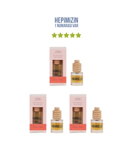3x Karpuz-Mango Araç Parfümü 8 ml Dynamik Place (Standart)