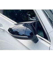 Vw Passat B8 Batman Yarasa Ayna Kapağı Piano Black 2015 2016 2017 2018 2019 2020 2021