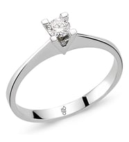 Romeo Pırlanta 0.25 Ct Tektaş Yüzük RM25036 (Çok Renkli)