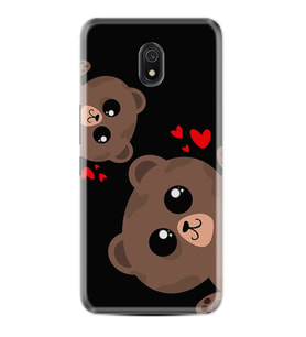Xiaomi Redmi 8A 8 Pro 9C 9T 10C 11T Pro Kılıf Desenli Silikon Love Animals 1780