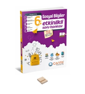 6. Sınıf Sosyal Bilgiler Etkinlkli Kazanım ve Soru Bankası ve Telefon Standı