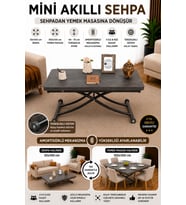 Akıllı Sehpa Yükseklik Ayarlı Mini Masa