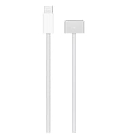 SChitec USB-C MagSafe 3 Şarj Kablos Örgülü 2 Metre MacBook Air Pro Uyumlu Gümüş