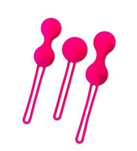 Censan Redvil Kegel Vajinal Top Seti Pembe 16,5 cm
