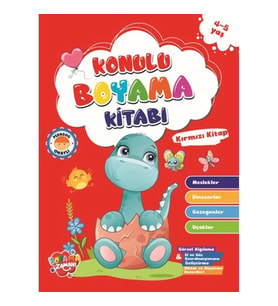 Konulu Boyama - KırmızıKitap (4-5 Yaş)