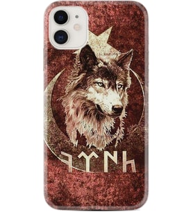 Apple iPhone 11 12 13 Mini Kılıf Desemli Silikon Göktürk 3 1412