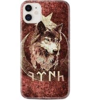 Apple iPhone 11 12 13 Mini Kılıf Desemli Silikon Göktürk 3 1412