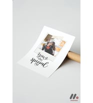 Kişiye Özel You Are Special Polaroid Poster, Çerçevesiz Yüksek Kalite Duvar Afişi