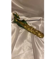 Ejderha Dragon Para Bereket Çubuk Tütsülük (Sarı-Yeşil)