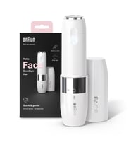 Braun FS1000 Mini Tüy Alma Makinesi + Pil ve Temizleme Fırçası, Seyahat Boy, Kablosuz Kullanım
