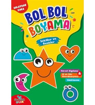 Şekiller ve Renkler - Kolaydan Zora Bol Bol Boyama