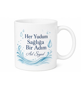 Su Hatırlatıcı Sağlık Kupa Su İçme Alışkanlığı Motivasyon Bardak Hediye