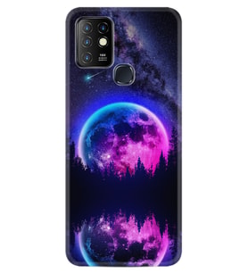 INFINIX Hot 10 Kılıf Silikon Desen Star Planet 1652