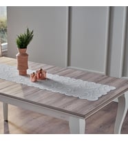 Lolavien Mira Runner 45X150cm - Beyaz