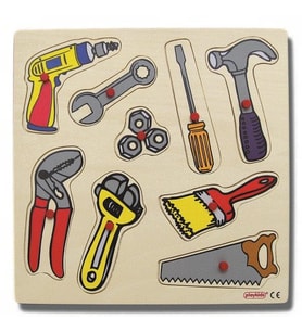 TAMİR ARAÇLARI PUZZLE (30x30 cm)