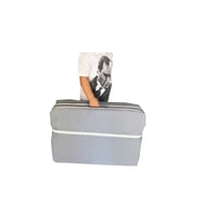 Bebek Yatağı Oyun Parkı Çocuk Yatağı Katlanabilir Sünger Yatak 60x120-4 Cm (gri Puantiyeli)