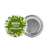 Doğa Koruma Gönüllüsü Çanta Rozeti 20 Adet En Büyük Boy 5.8cm İğneli Broş