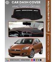 FIAT BRAVO (2007-2014) Torpido Örtüsü Ön Göğüs Torpido Koruma Tam Uyum Çatlamayı Önler Kolay Montaj