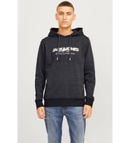 Jack & Jones Alvis Kapüşonlu Erkek Sweat 12256848 (Siyah)