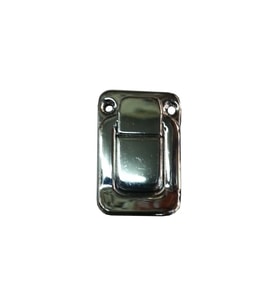 Yaylı Bavul Kilidi - 32x48mm, Nikel, 1 Adet